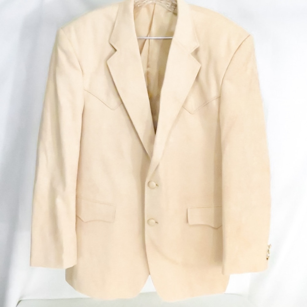 Laredo faux suede western suit jacket 42
